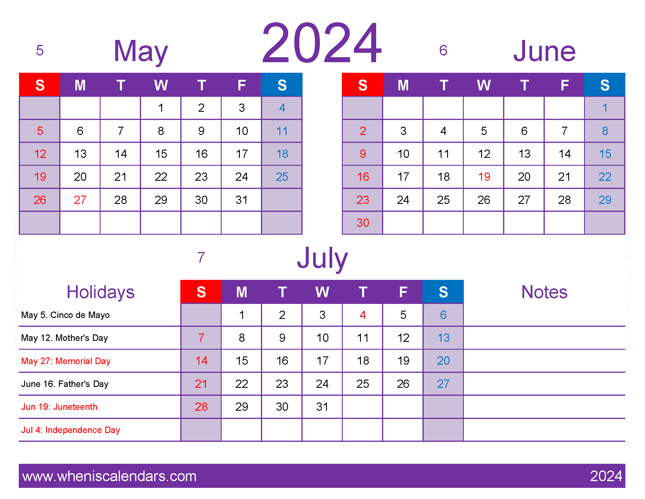 Download May Jun July Calendar 2024 MJJ414