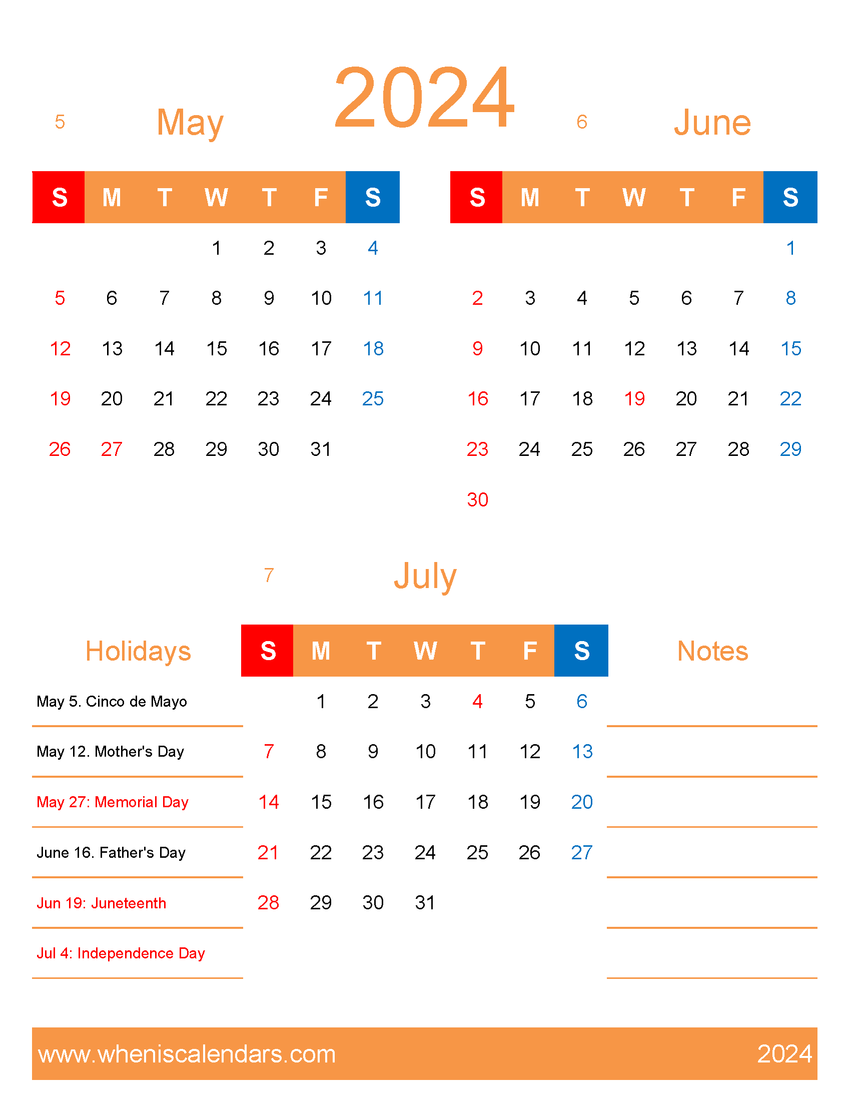 Download May Jun July 2024 Calendar MJJ447