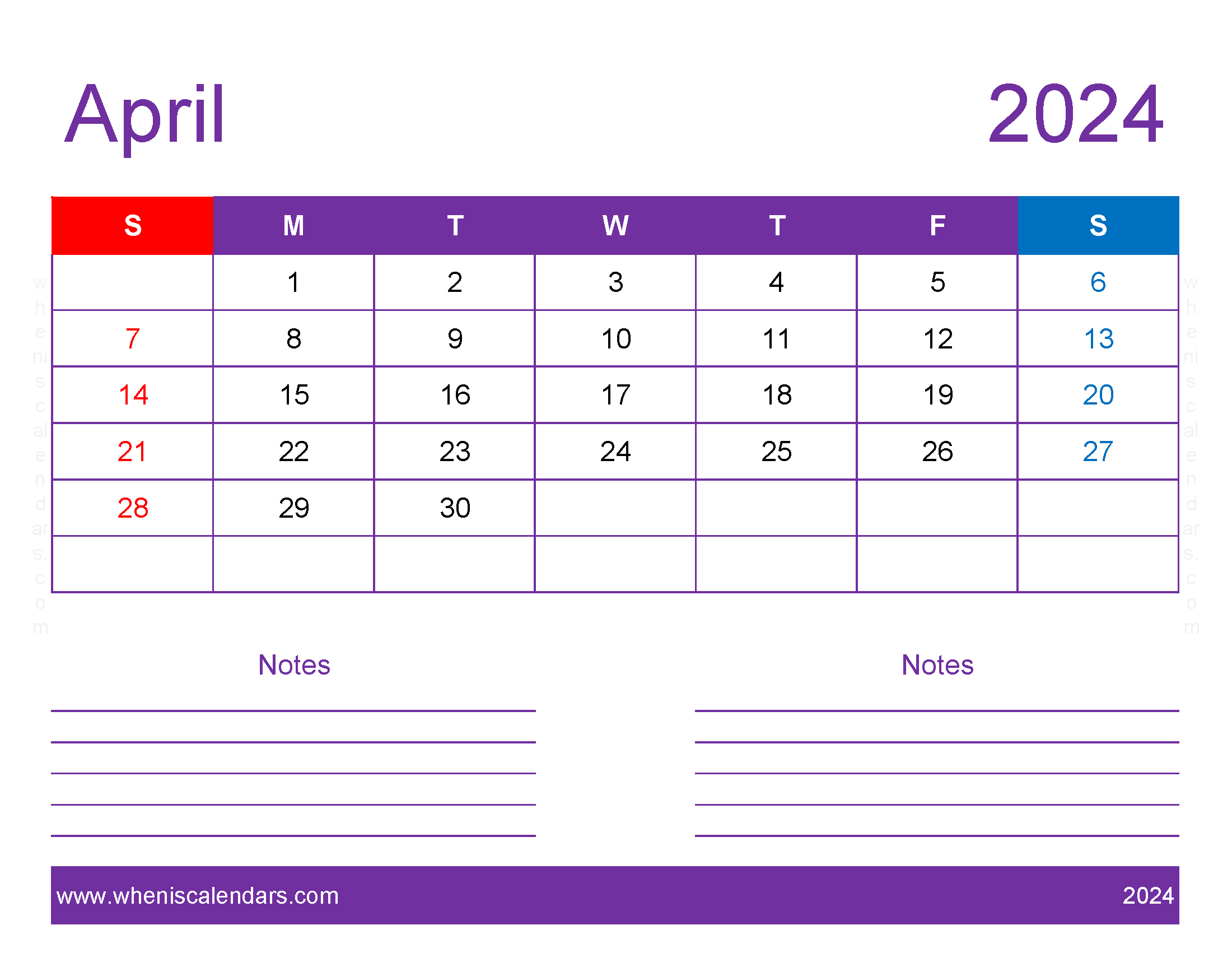 editable Calendar Apr 2024 Monthly Calendar