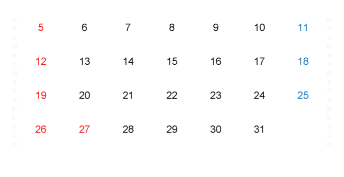 May 2024 template Calendar M54191