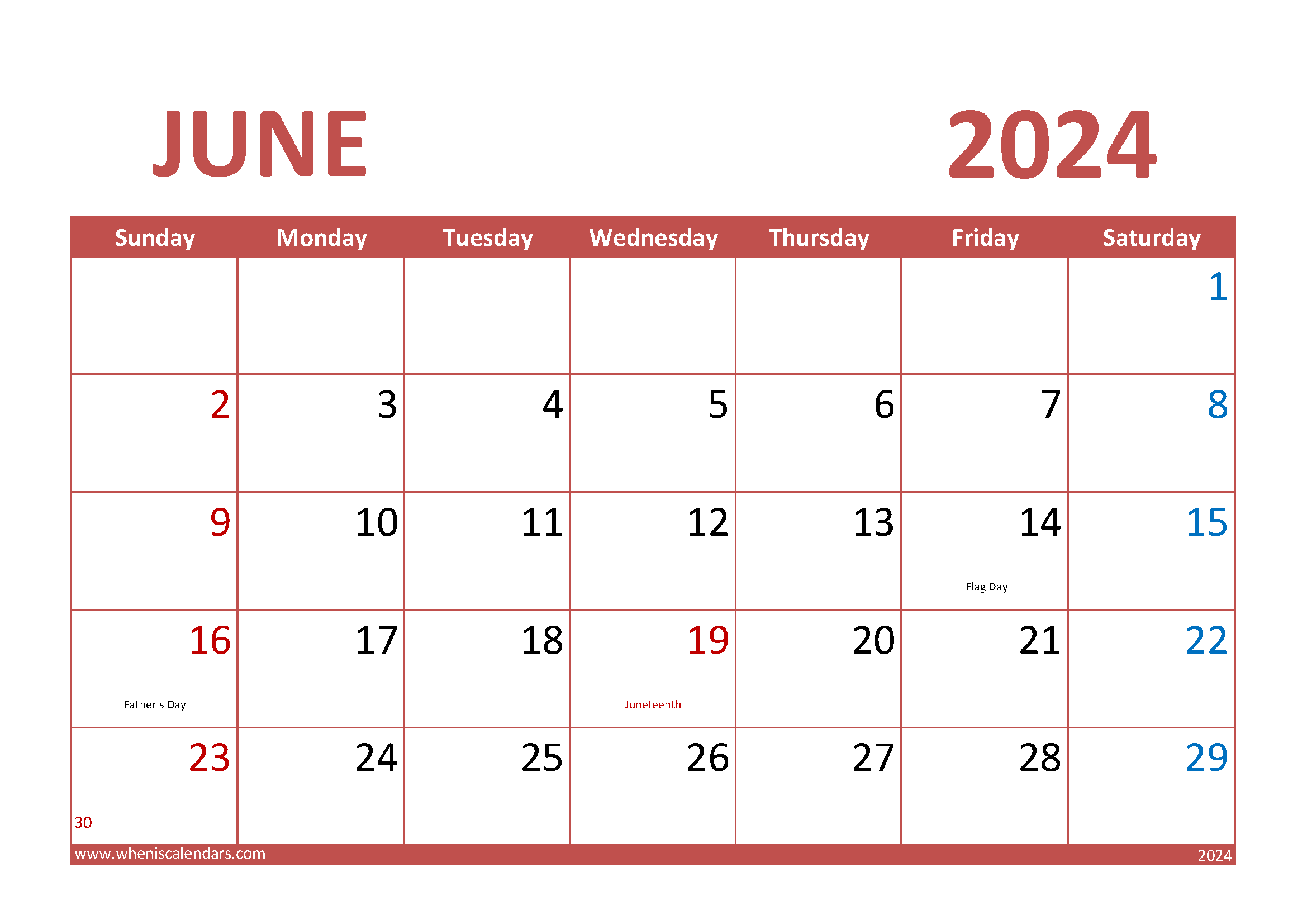 June 2024 desk Calendar Printable Monthly Calendar